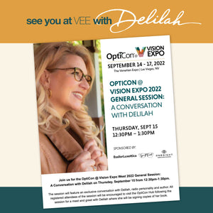 Delilah at Vision Expo West 2022